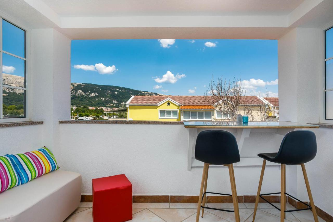 Apartments Villa Anna Baška Kültér fotó
