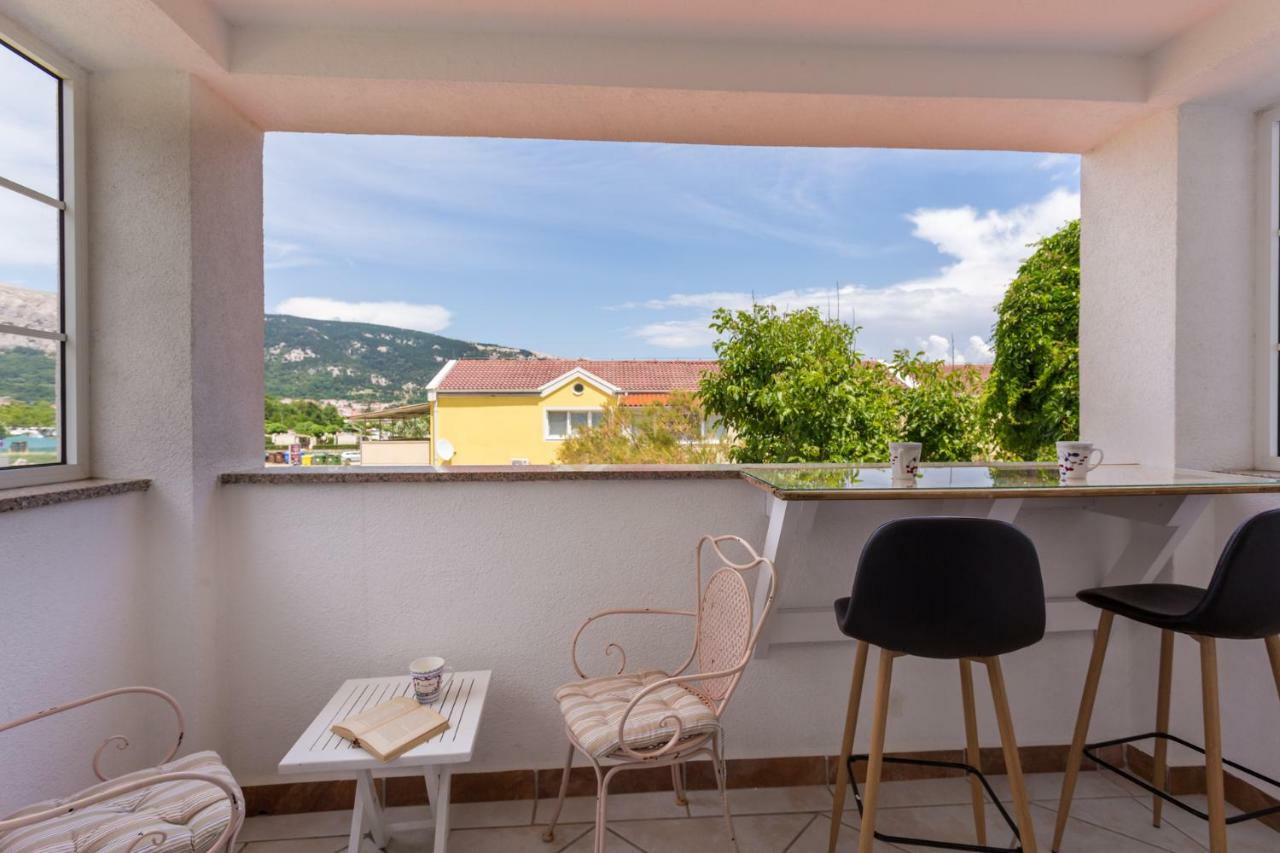 Apartments Villa Anna Baška Kültér fotó